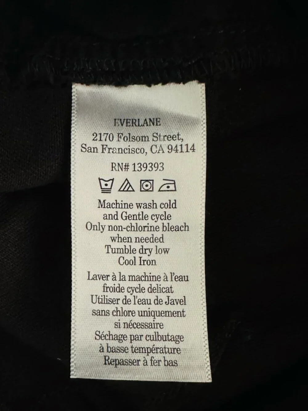 Everlane Women's Size 4 Black Shortie Shorts 3 in Inseam NEW